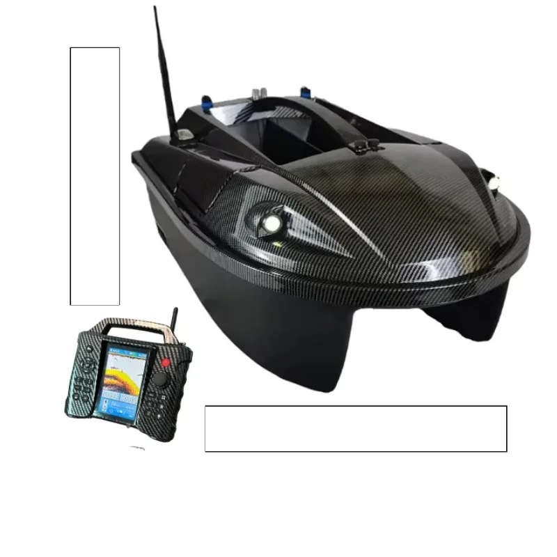 30 Points Beidou GPS RC Bait Boat 2.4GHz Sonar Fish Finder 500M Range Wave Resistance Carp Fishing Baiting Vessel for Anglers