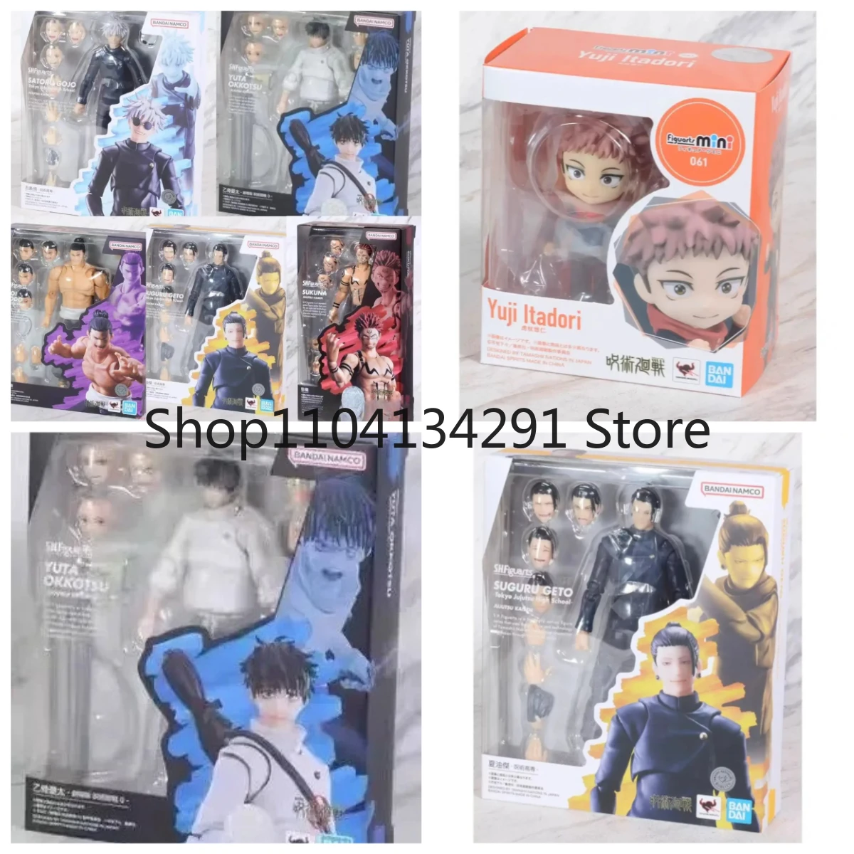 

Original Edition In-Stock Gojo Satoru, Jogo Yuta, Yuta Itoguchi Jujutsu Kaisen Model 1/12 Scale Toy Collectible Birthday Gift
