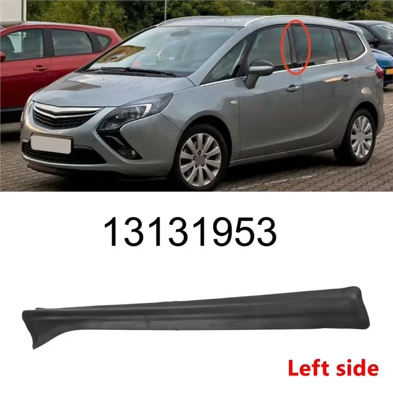 Reliable-Center Pillar Door Seals 2Pcs 13131953 13131954 For OPEL ZAFIRA B 2005-2015 For VUAXHALL ZAFIRA B 2005-2015 Rubber