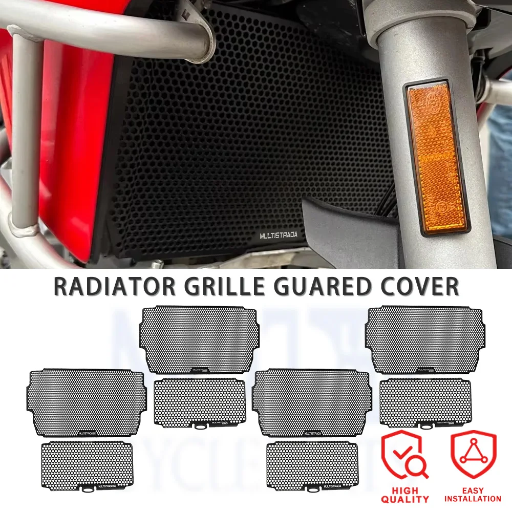 

Motorcycle Accessories Multistrada V2S Radiator Guard Oil Cooler Guard Protector For Ducati Multistrada V2S 2022 2023 2024 2025