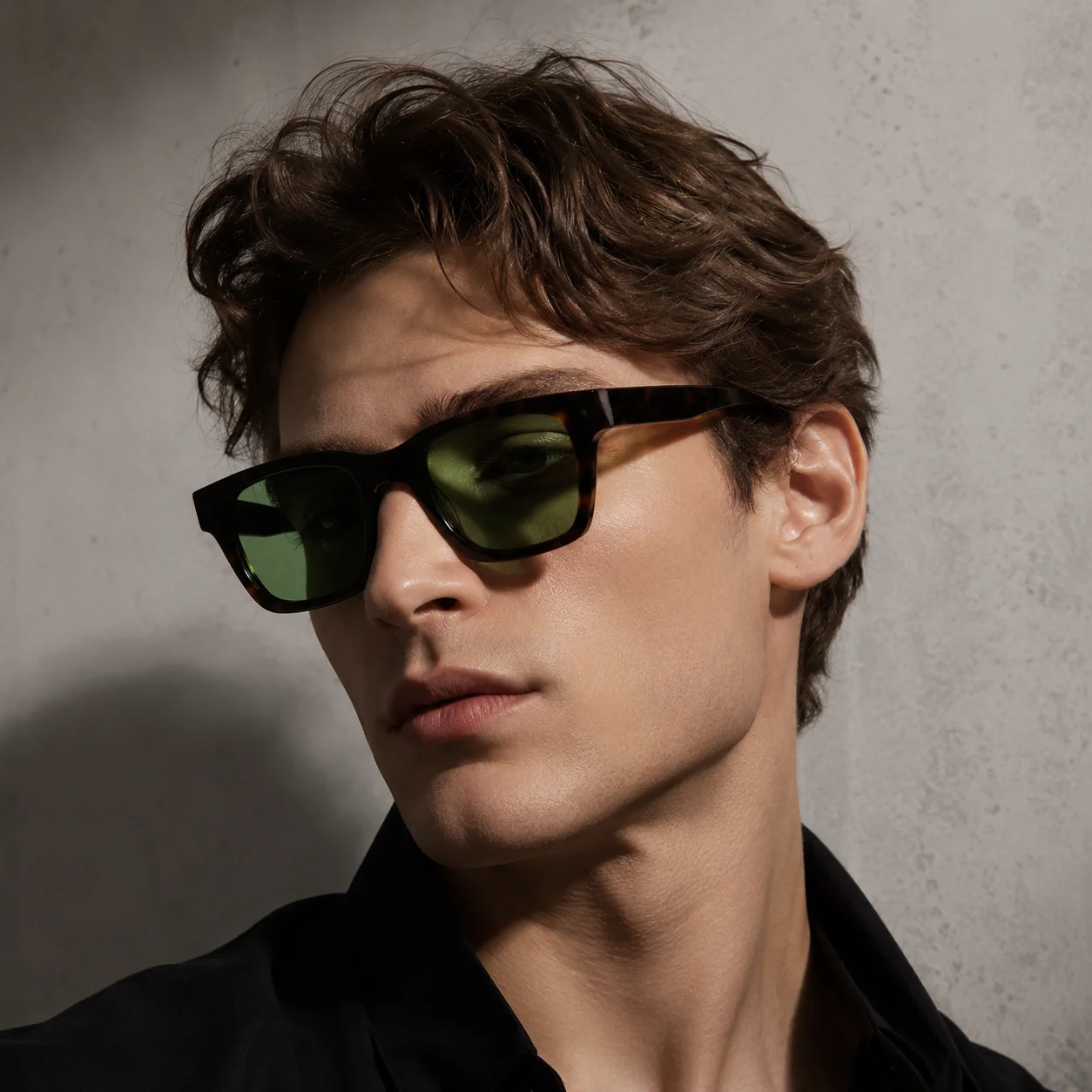 

Vintage Square Sunglasses UV400 Men Women Acetate Frame Fashion Outdoor Travel Driving Sun Glasses