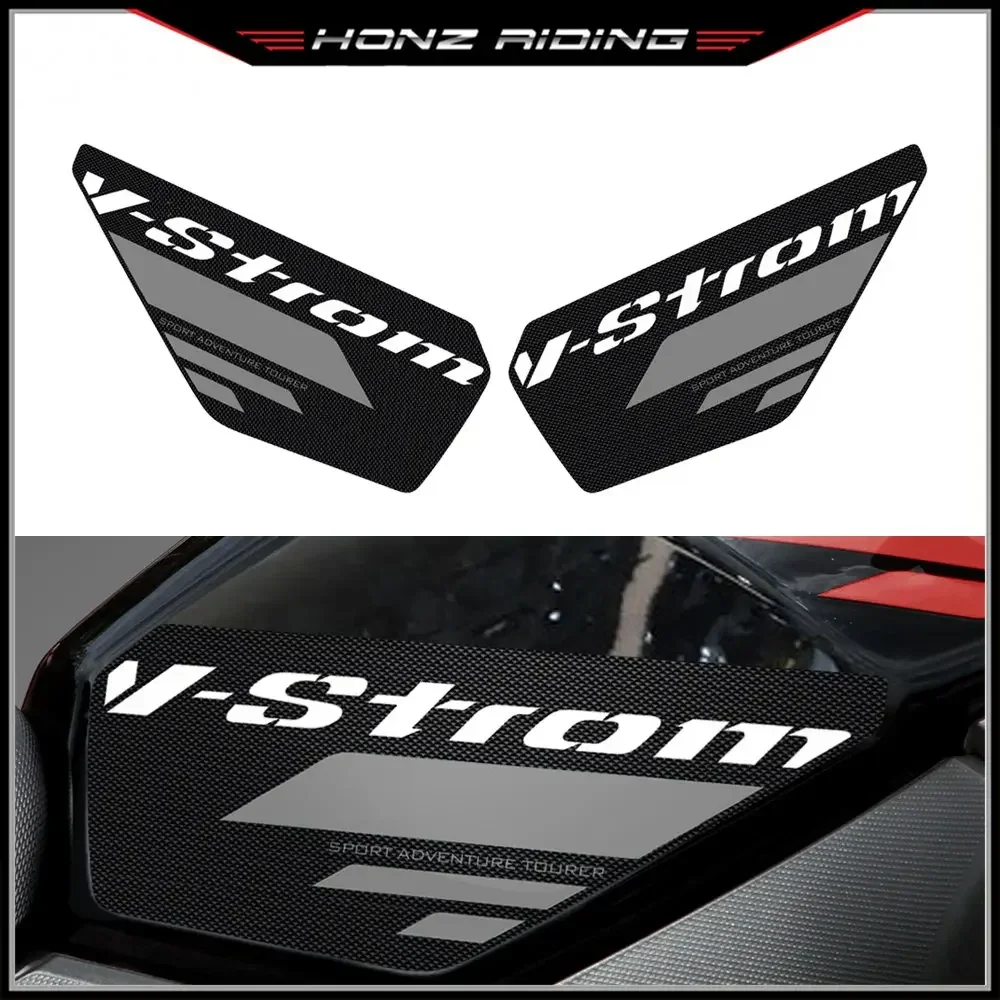 

For Suzuki V-Strom 250 DL250 2018-2023Anti-slip protective sticker on the side of motorcycle fuel tank