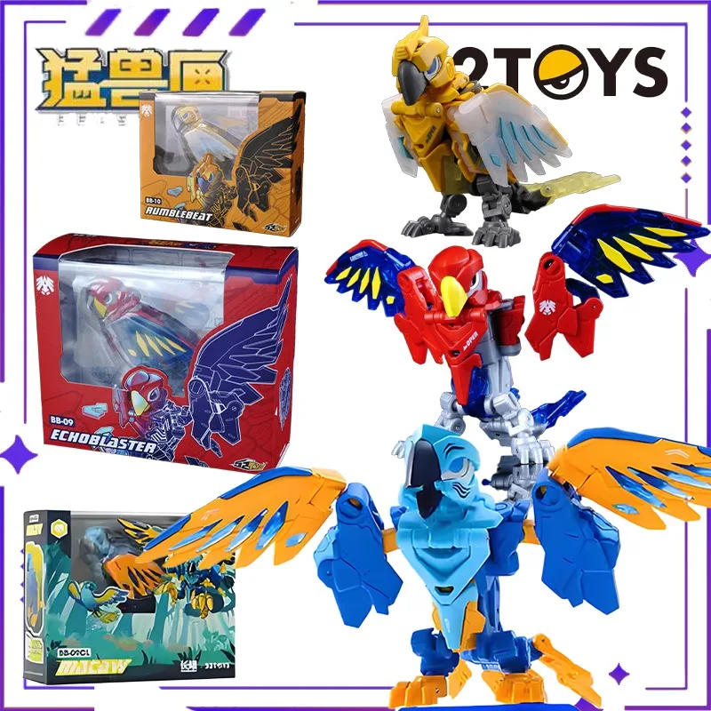 

Brand New Inventory 52TOYS Original BEASTBOX Animal Box Bird Clan BB-09 Echo Transformed Toy Assembly Model Gift Ornament