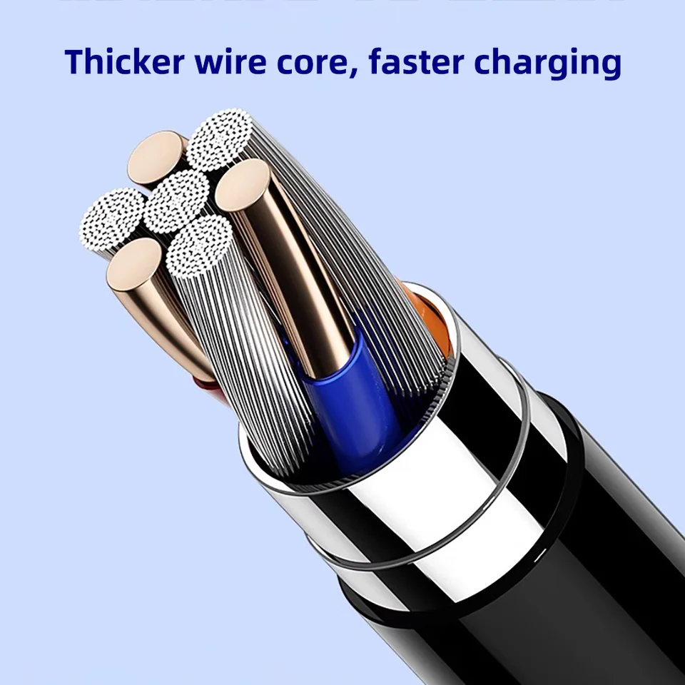 10 Piezas Cable de Carga Rápida PD 100W USB Tipo C a C para Samsung Galaxy S22 S23 S24 S25 Plus Note Ultra A53 A54 Carga y Datos 2