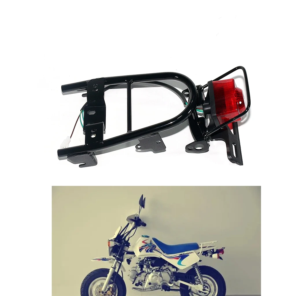 Motorcycle Rear Wing Frame Bracket Rear Light Tail Light Lamp For Honda Monkey Bike Z50 Baja