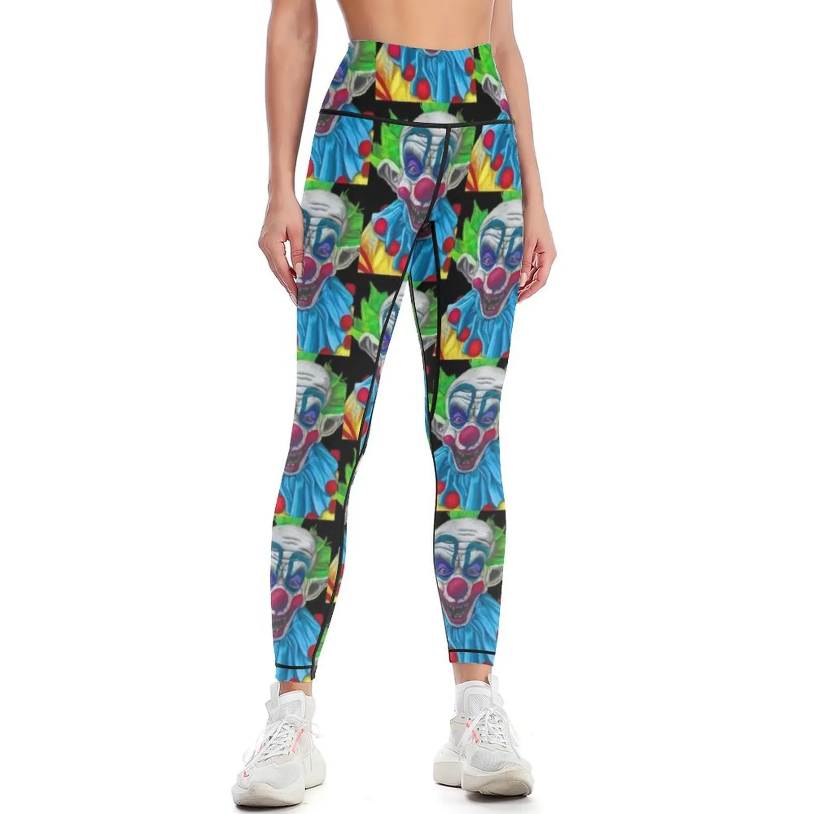 Killer Klowns-mallas push up para mujer, top de gimnasio, pantalones físicos, Leggings de mujer desde el espacio exterior