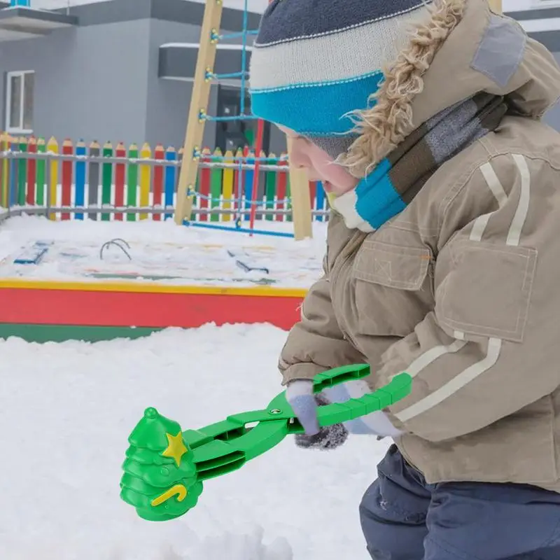 Outdoor Schnee Ball Spielzeug Weihnachten Baum Schnee Ball Maker Clips Winter Schnee Kampf Spiele Strand Sand Formen Für Kinder Spiele Im Freien