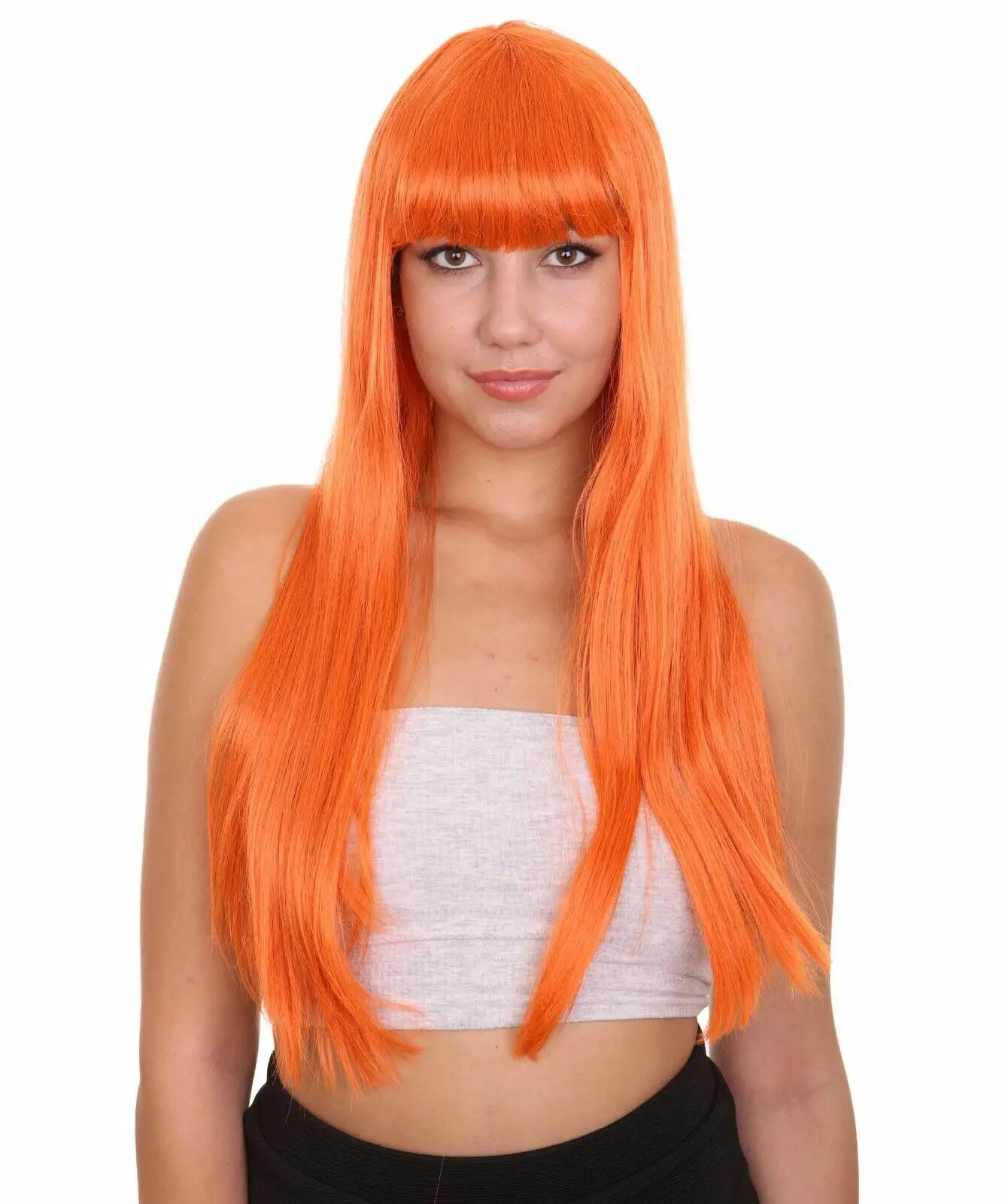 

Long Bob Women's Wig | Fancy Party Event Ready Halloween Wig HW-2491