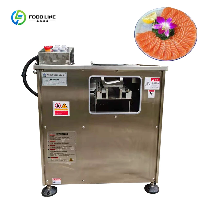 Popular Automatic Fish Fillet Cutting Chipping Machine Salmon Slicer Machine Tilapia Slicer Fish Filleting Machine