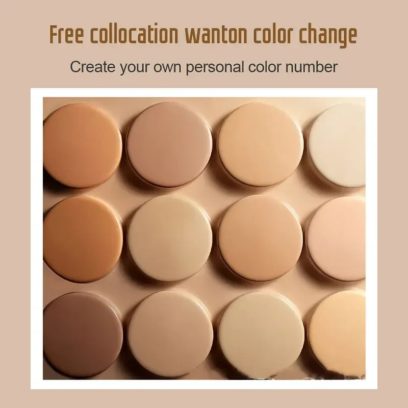 Correttore per tatuaggi Crema per la copertura della cicatrice delle lentiggini Impermeabile duraturo Trucco per il corpo Cosmetici Strumento per la copertura del tatuaggio Fondotinta per il corpo Trucco 10ml