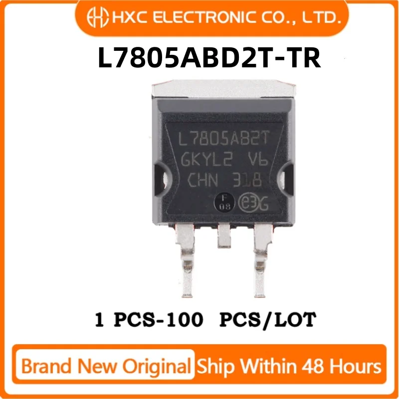 50PCS/100PCS 100% NEW L7805ABD2T-TR L7805ABD2 TO-263