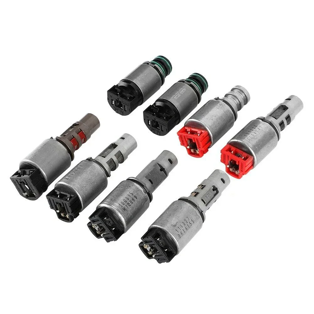 8PCS 6 Speed Solenoid Kit A6LF1/2/3 A6MF1 A6MF2 Automatic Transmission Solenoid Kit For Hyundai Kia Chevrolet Ix35 I30