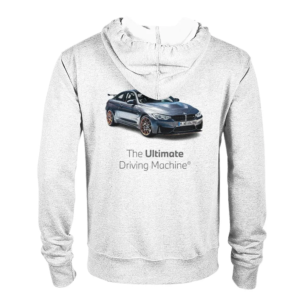 قميص BMW M4 GTS بغطاء للرأس باللون الأسود أو الأبيض لرسومات السيارات هدية لمحبي السيارات الرياضية
