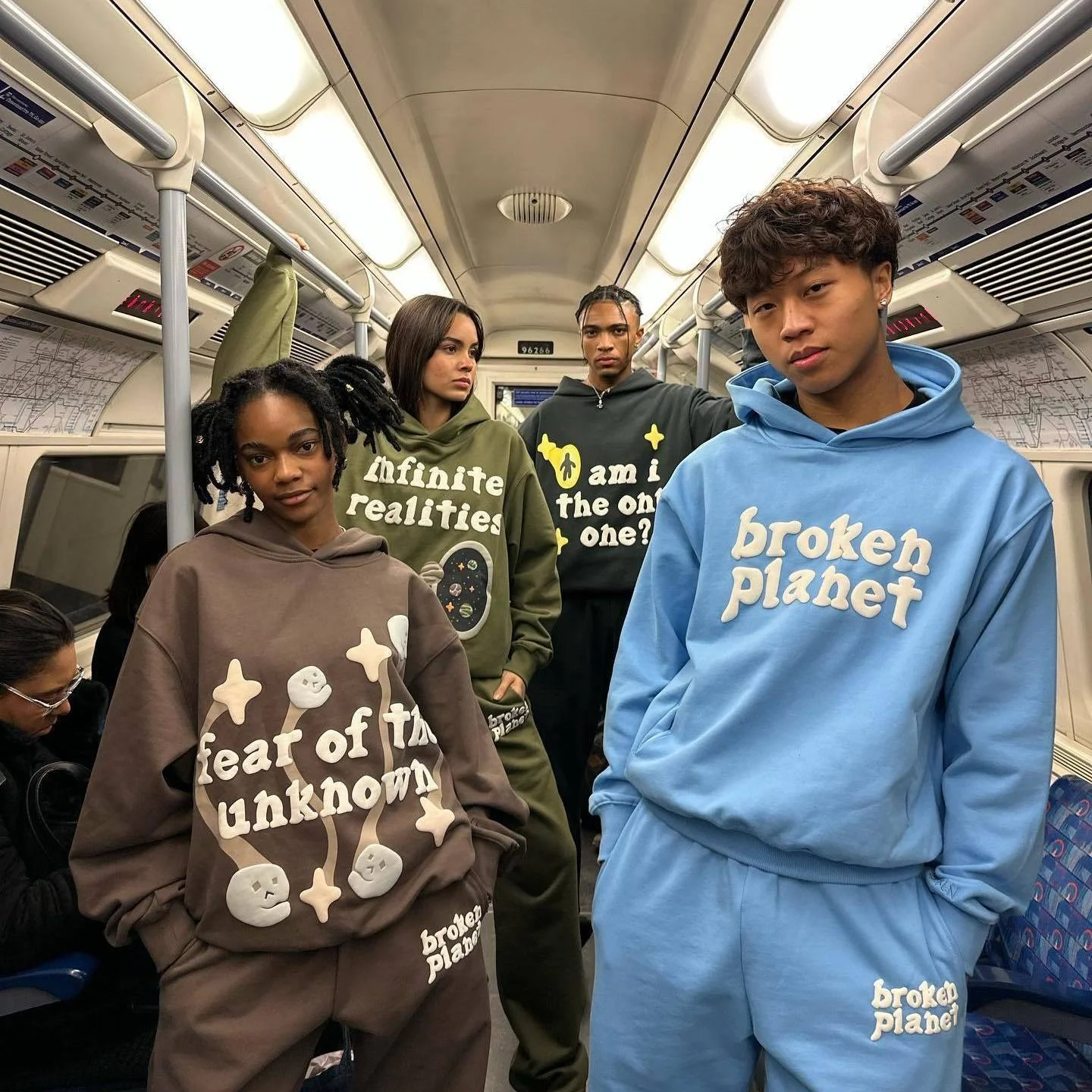 

Broken Pl Star Print Street Sle Hoodie And Pants Set Pure Cotton Fce Long Sve Couple Casual Sportswear