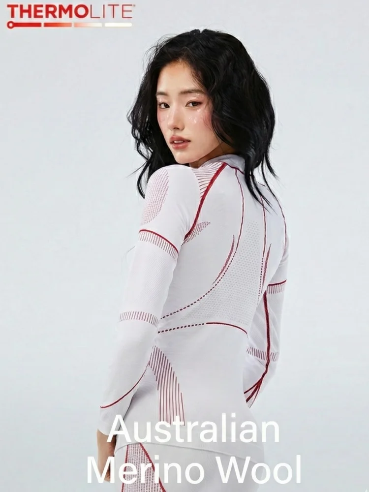 

KUFUN базовый слой быстросохнущее полушерстяное термофункциональное нижнее белье лыжные ультра мягкие зимние спортивные флисовые брюки для сноуборда женские