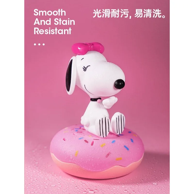 Snoopy Animation periphere Donuts Auto Aroma therapie lang anhaltende desodor ie rende kawaii kreative Ornamente überraschen Geschenke Großhandel