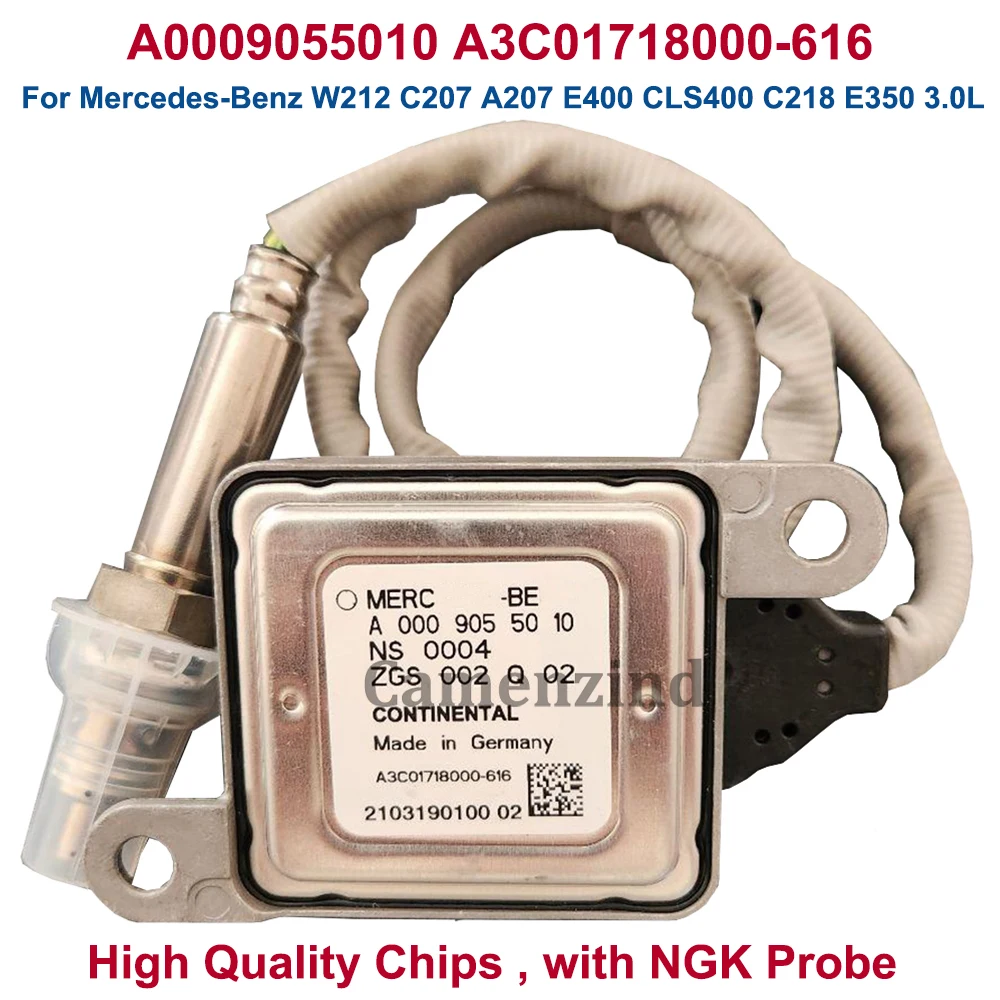

A0009055010 A3C01718000-616 Датчик Continental Nox 12 В 0009055010 Для Mercedes-Benz W212 C207 A207 E400 CLS400 C218 E350 3.0L