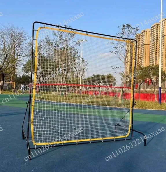 Portable 2x2m Adjustable Rebound Net for Outdoor Tennis and Volleyball Training, Sports Hitting Practice Equipment