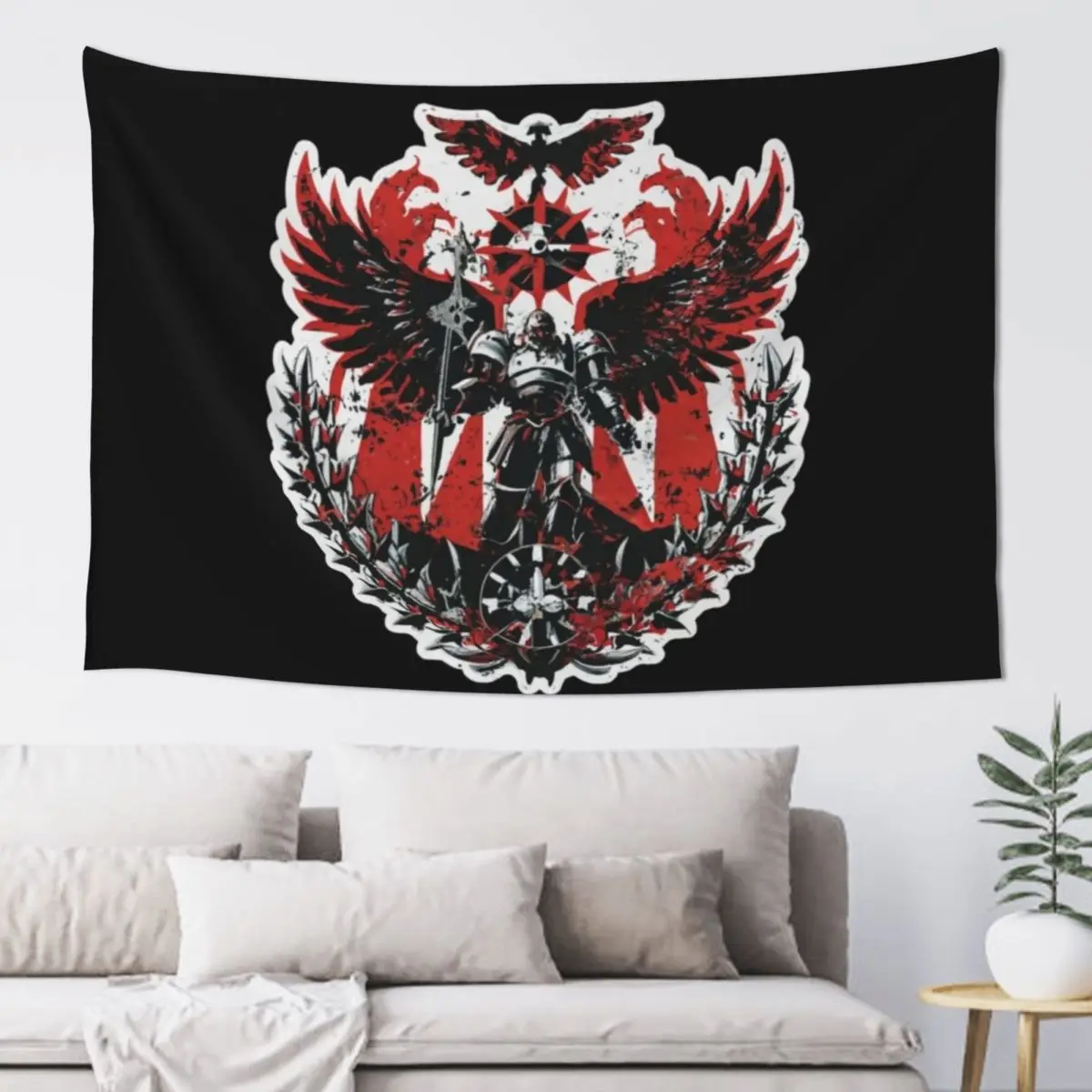 Darktide Tapestry Nordic Home Decor Custom Christmas Decoration Tapestry