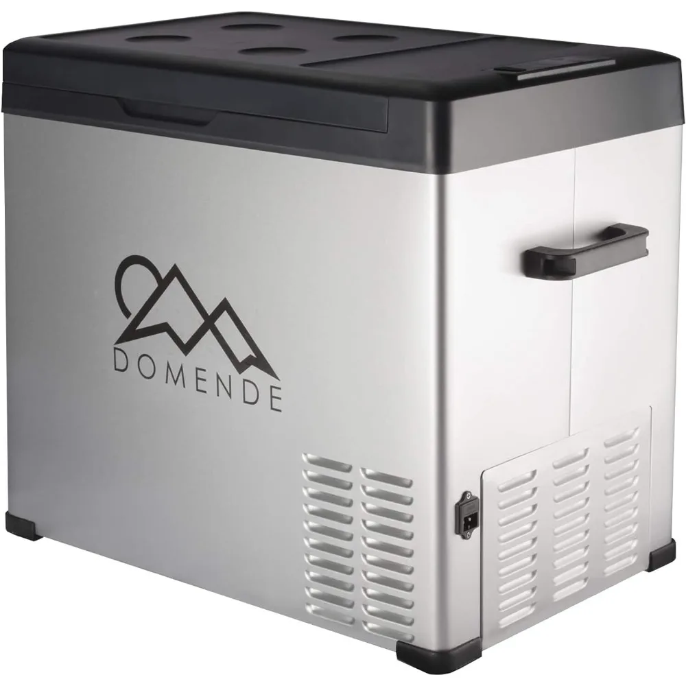 

Domende 12 volt Refrigerator 54qt Portable Freezer Electric Cooler Compressor Car Fridge for Car Truck Vehicle RV Boat Outdoor a