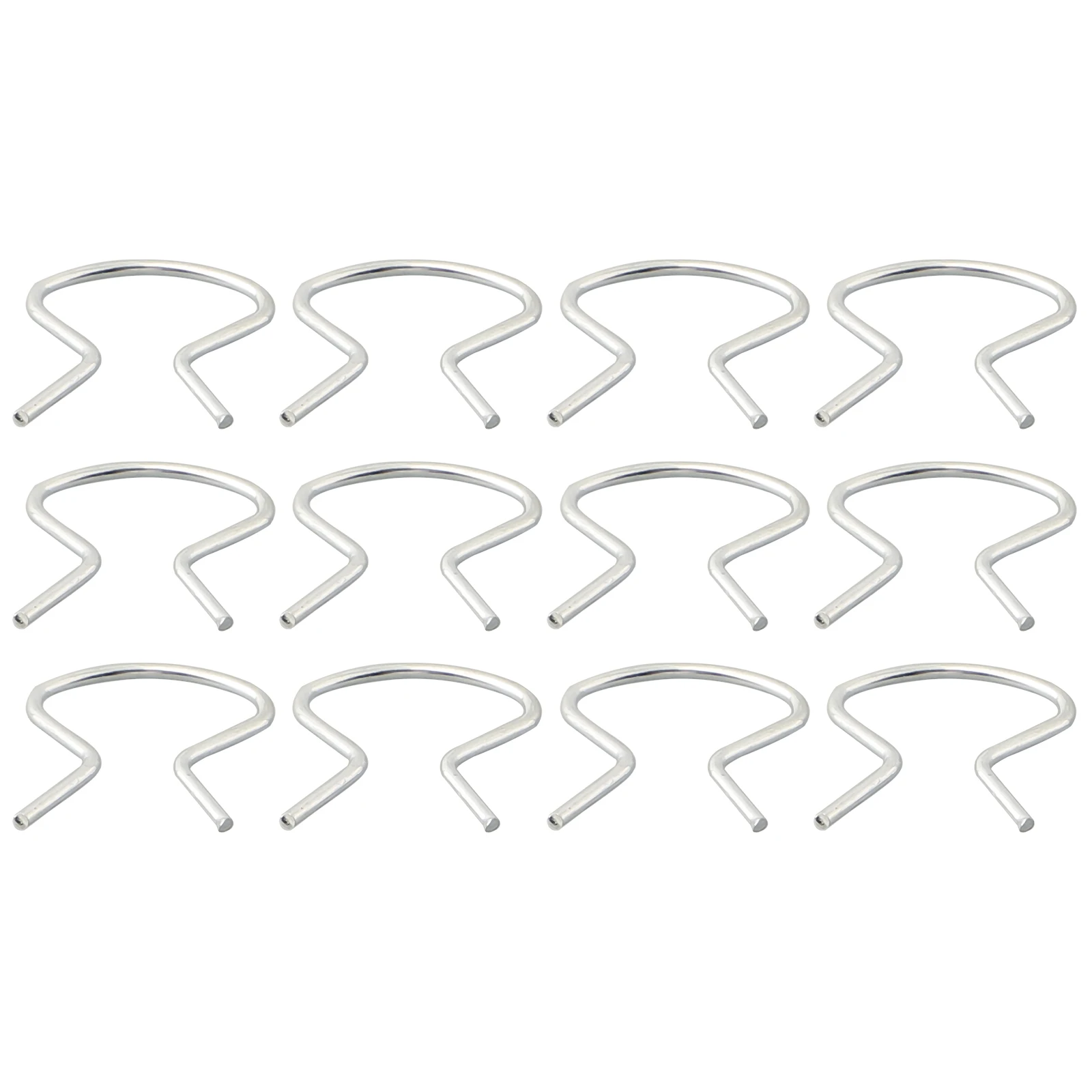 

12 Pieces Crank Retainer Door Handle Wind Horseshoe Clip Set Clip-On Front Plastic For Oldsmobile For Pontiac Replacement