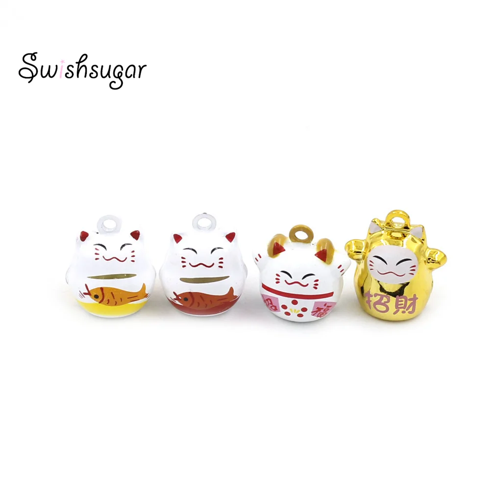 Hundred Kinds Cartoon Copper Bell Charms Holiday Birthday Festival Christmas Tree Decoration DIY Crafts Accessories Pendants