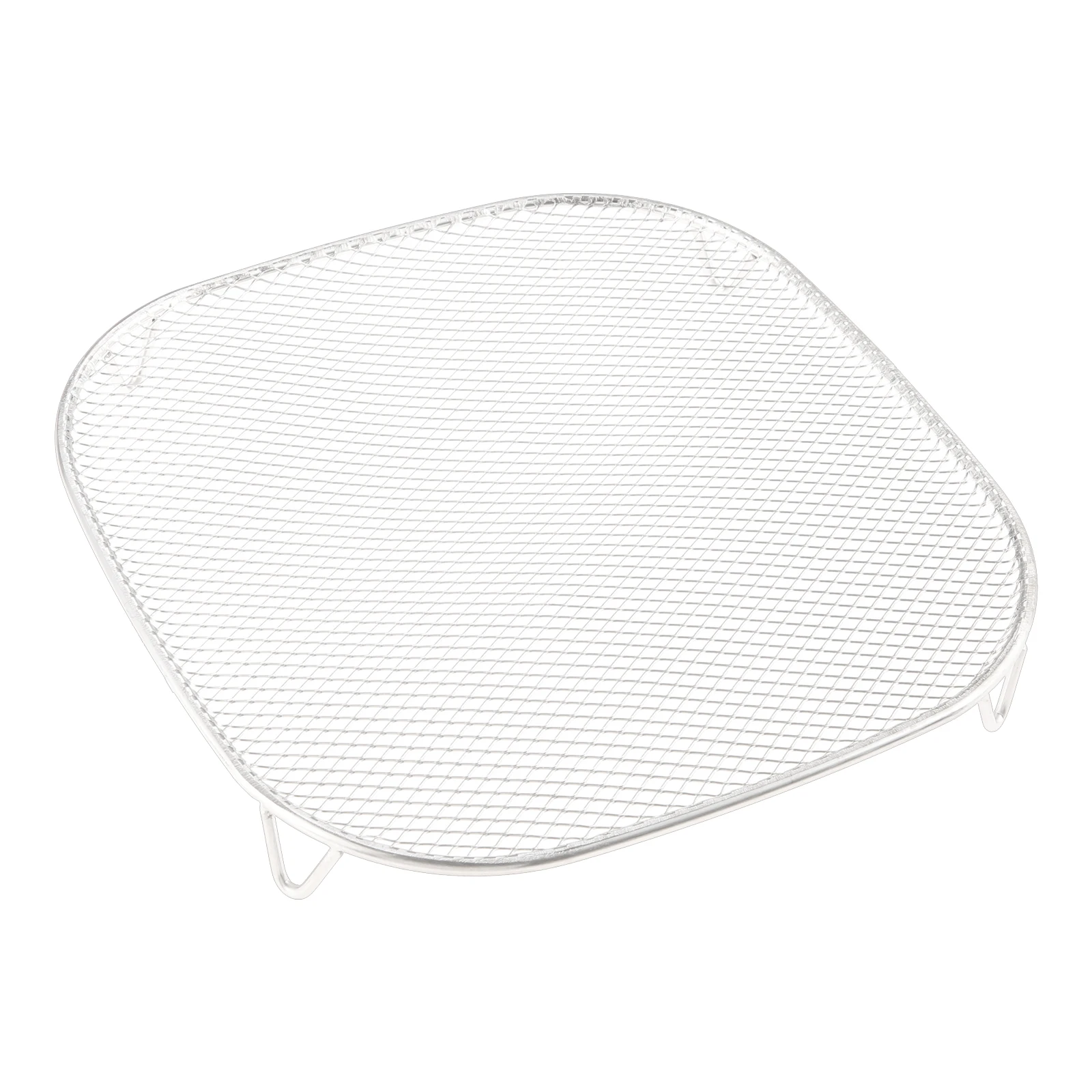 1PC Stainless Steel Grill Unique Hanging Design Replacement For Ninja Crispi Air Fryer Safe Heat Resistant 20.4x 20.2x 2.3cm