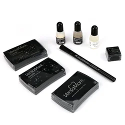 Japan Tsukineko VMS 001,002,003 Pigment Inkpad,Clear Watermark Stamp Pad Marker Pen Embossing powder imprinted ink Pen