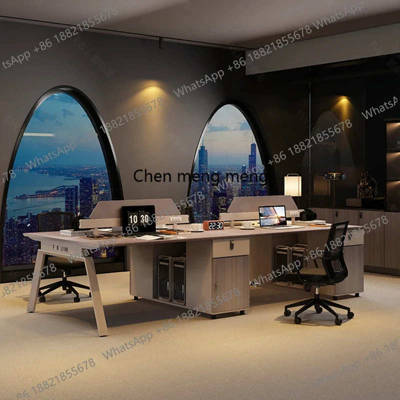 

Simple Fashion Office Desk Chinese Style Wooden Beauty Decoration Clear Unique Office Desk Lounge Meuble