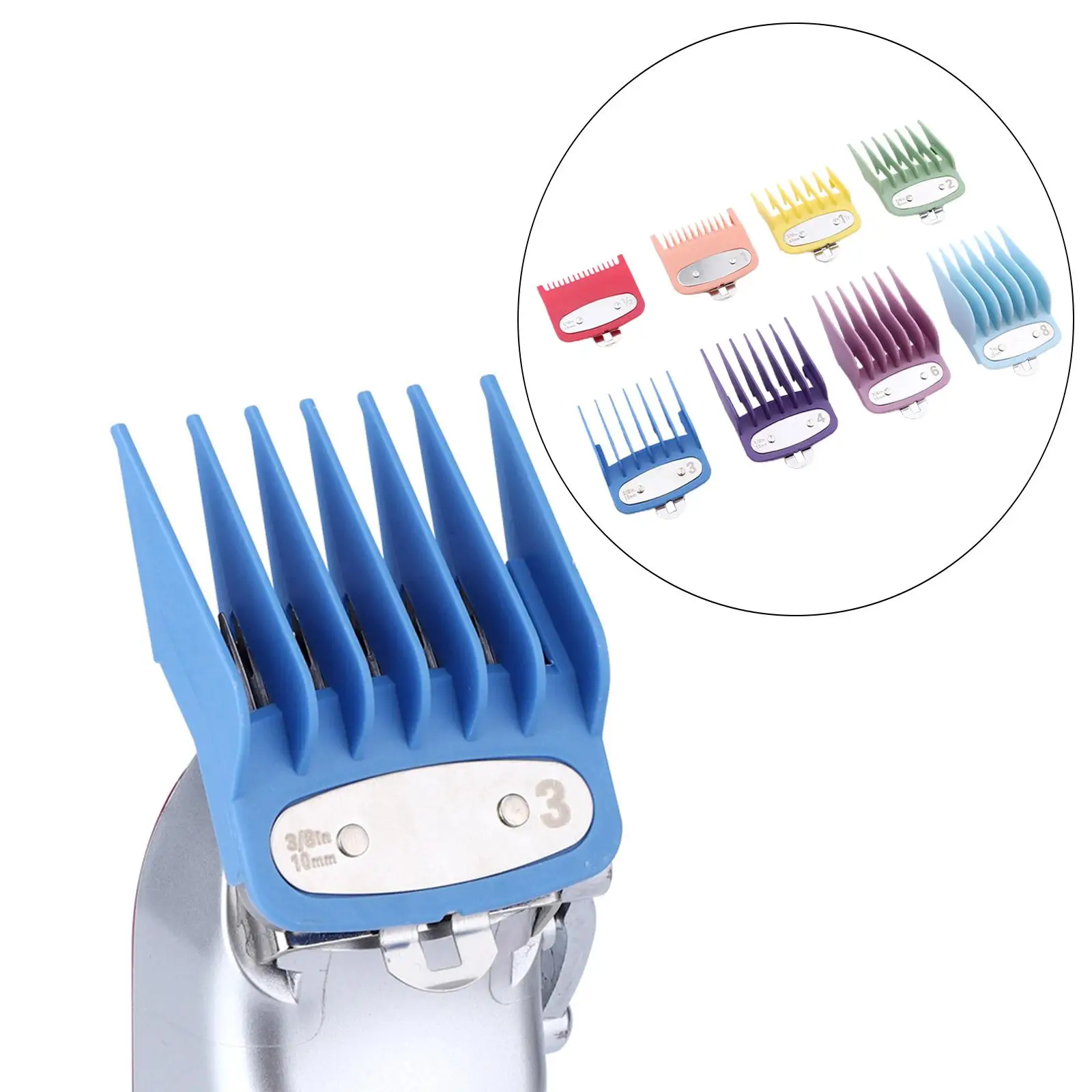 8 Miếng Tóc Vệ Binh Chuyên Nghiệp Kèm Cắt Tóc Hướng Dẫn Combo Bộ Cho Tóc Wahl Cắt Tông Đơ Cắt Tóc