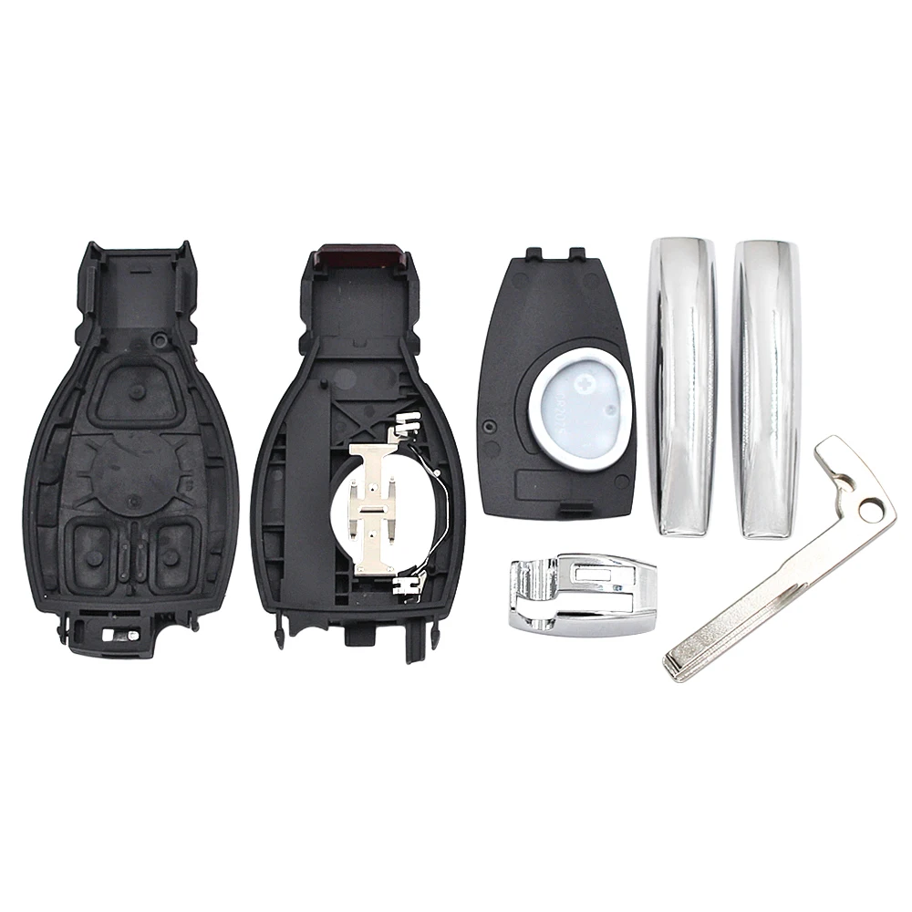 3 Button Remote Car Key Shell Fob Case For Mercedes For Benz A B C E S Class W203 W204 W205 W210 W211 W212 W221 W222