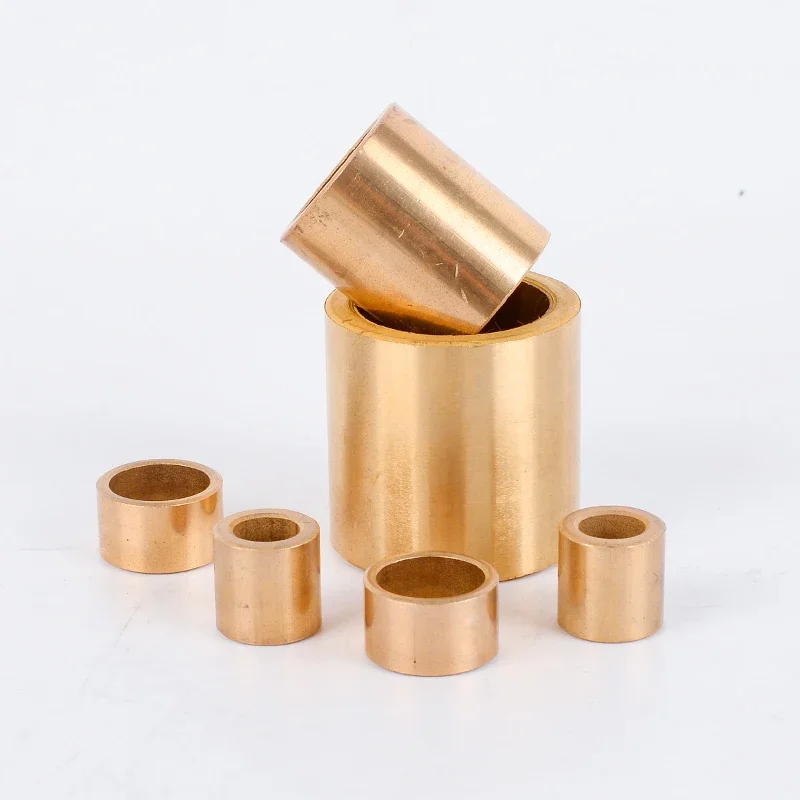 10PCS/LOT FU1 FU-1Sleeve Sintered Bronze Bushings 4mm 5mm 6mm 8mm 10mm 12mm ID Self-Lubricating Bearing