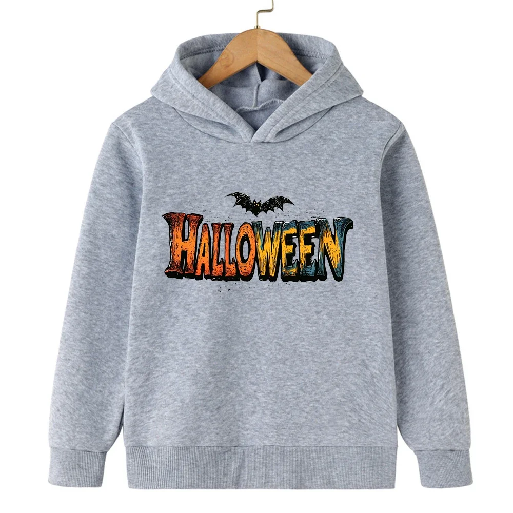 2025 هالوين الشارع الاتجاه الأطفال مقنعين البلوز صبي فتاة الخريف والشتاء اليومية في الهواء الطلق الترفيه الدافئة موضة ملابس رياضية