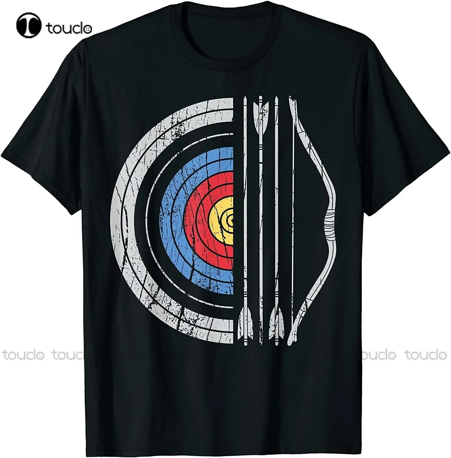 Archery Target Bow And Arrow Archer Retro Vintage Men Women T-Shirt Green Shirts For Women Digital Printing Tee Shirts Xs-5Xl