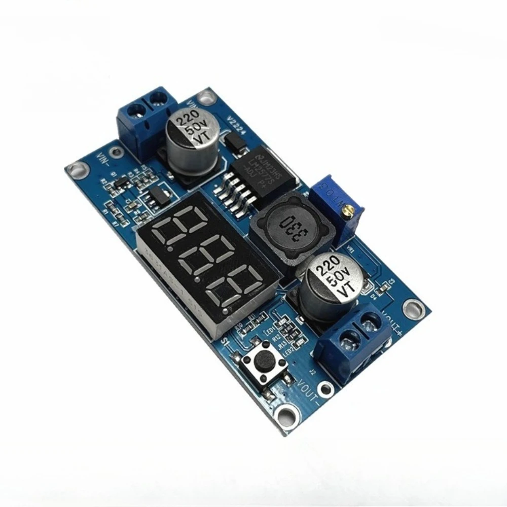 

3pcs LM2577 DC DC Boost Converter Module Voltage Digital Display 3A Output Step Up Power Supply Board for DIY