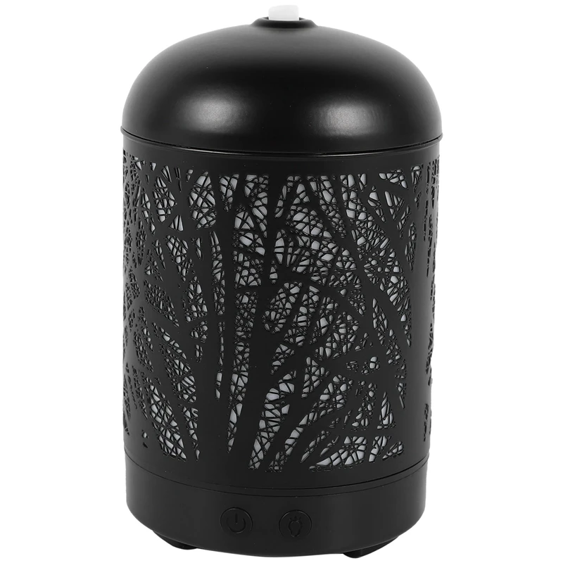 

Metal Tree Essential Oil Diffuser 100Ml Aroma Diffuser Ultrasonic Aromatherapy Humidifier Cool Mist Maker For Home Office