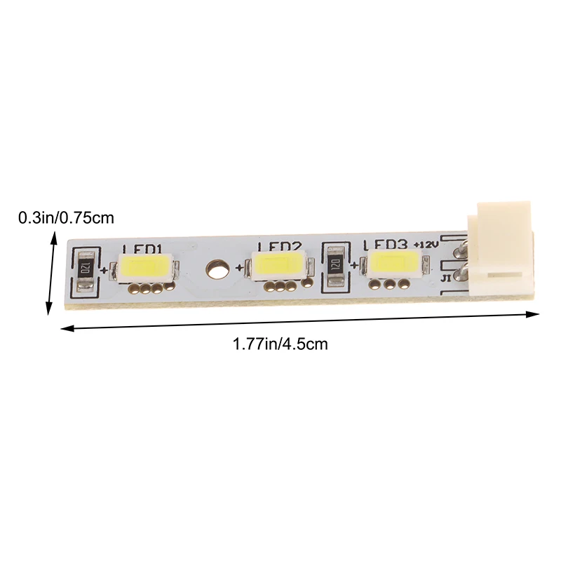 قطعة واحدة من شريط الضوء LED لثلاجة الفريزر هاير 0064001874   ملحقات أجزاء إضاءة الثلاجة LED