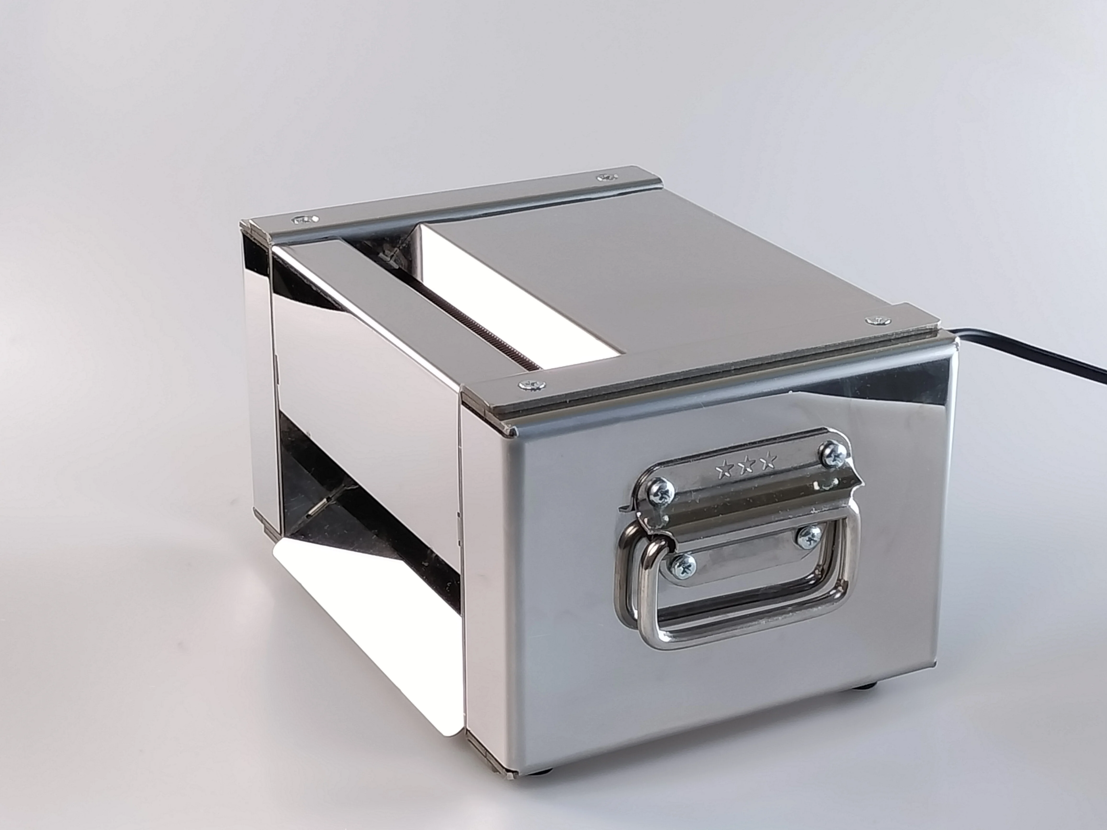 Electric Tobacco Cutter Lemon Leaf Shredder 1mm All Stainless Steel Herbal Grinder Personal Use