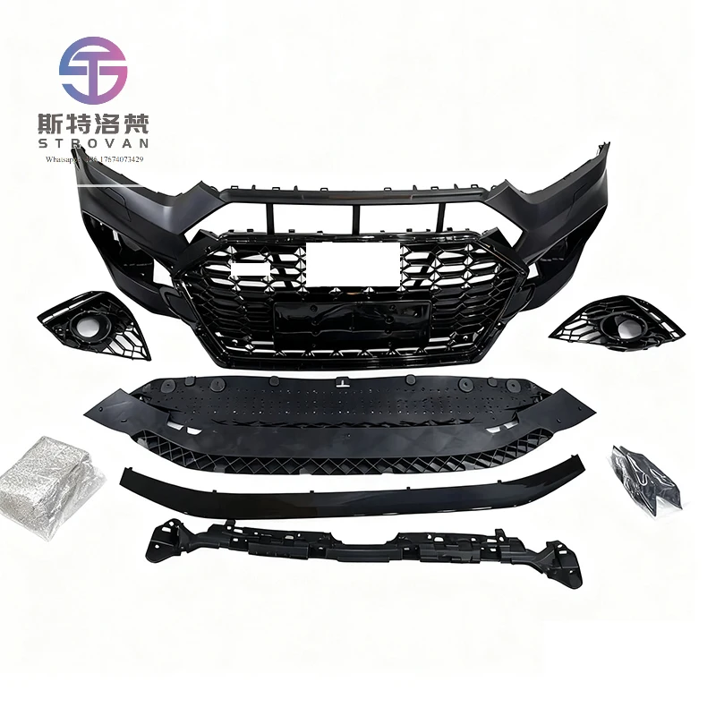 

Latest Upgrade Facelift Front Bumper with Grille for A5 S5 B9 Upgrade to RS5 B9.5 Style 2017-2019
