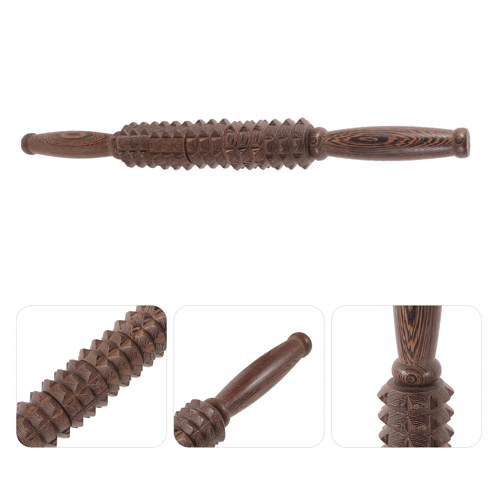 

Portable Durable Wolf Massage Roller Lightweight Muscle Massage Tool for Leg Back Shoulder Circulation Improve Cellulite