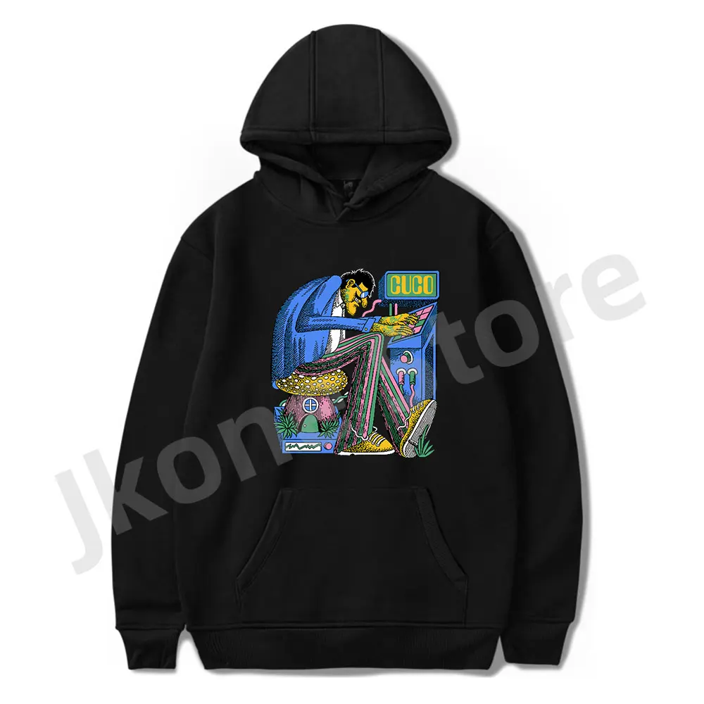 

Cuco Interdimensional Толстовки Hitchhiker Tour Merch Женщины Мужчины Модные повседневные толстовки