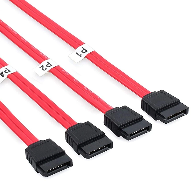 Classic-MINISAS Server Cable SFF8087 To 4SATA Cable Internal Mini SAS To SATA Cable SAS Branch Cable SFF-8087 To SATA