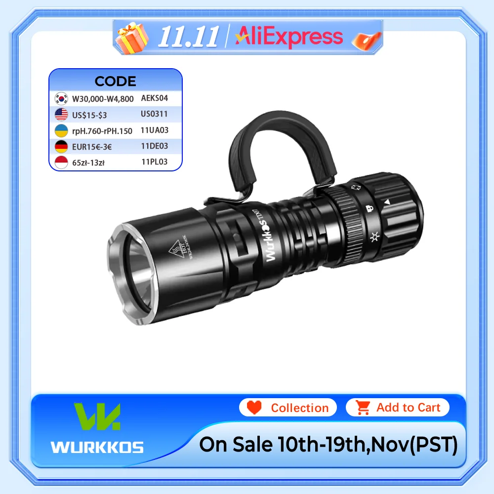 yZ[zWurkkos TD07 1300LM pd 479 [g IP68 h 18350 obe[g[`fAXCb`ƃOnhObv