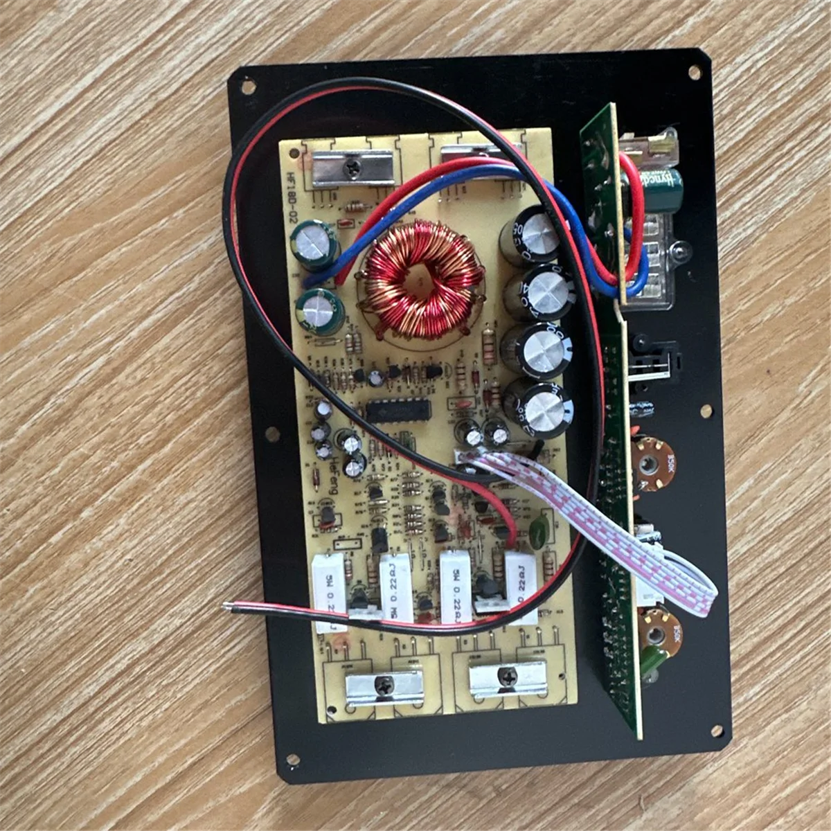 PA-80D 범용 앰프 보드 모노 자동차 오디오 파워 앰프, 강력한 베이스 서브우퍼 앰프, 12V, 1000W