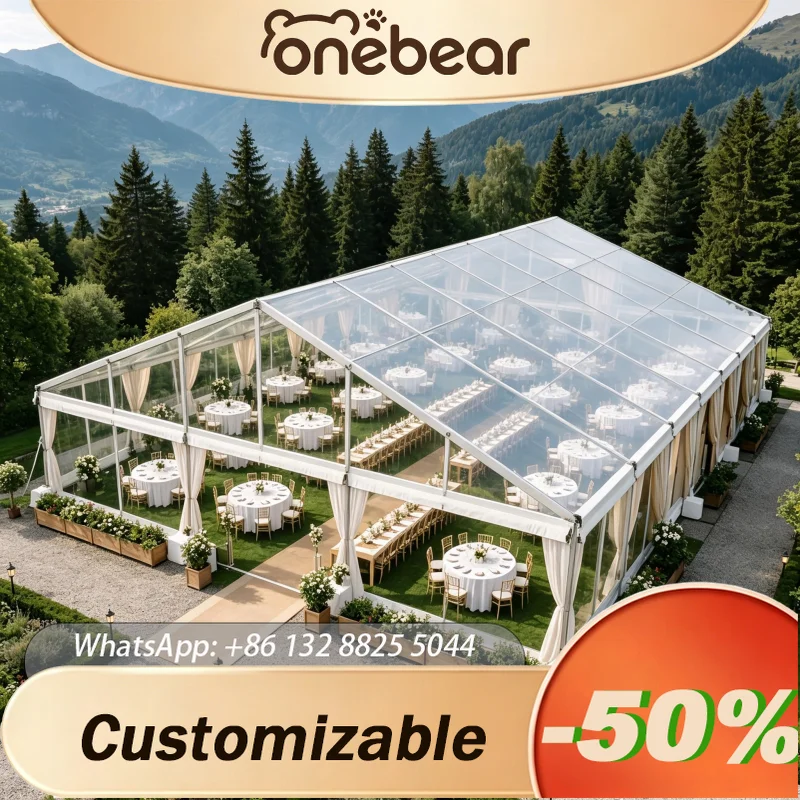 Outdoor Furniture Heavy Duty - Tenda per Eventi in Vetro Trasparente