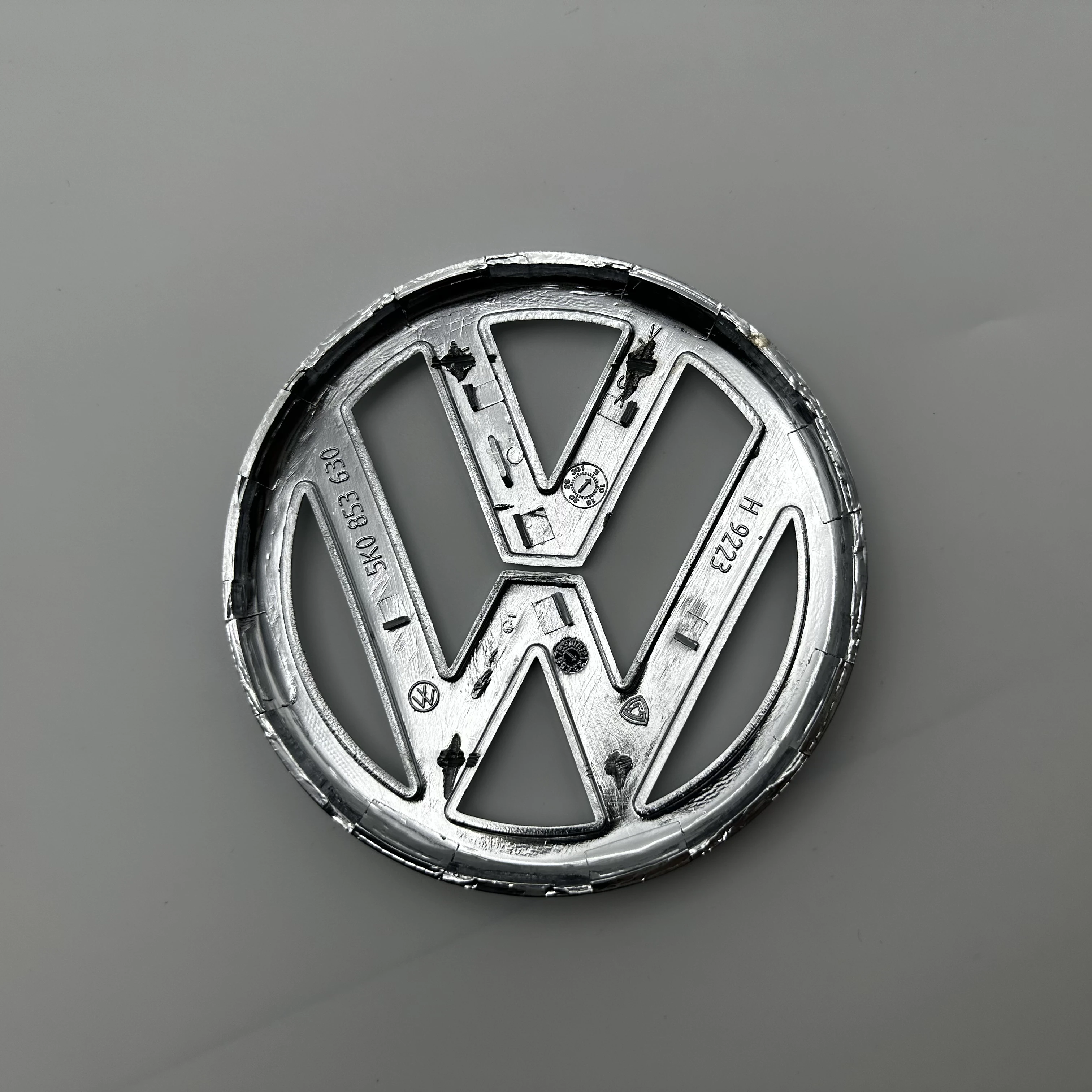 Chrome Replacement 135mm Front Grill emblem or 110mm Rear Trunk Lid Car badge for volkswagen Golf MK6 2009 2010 2011 2012