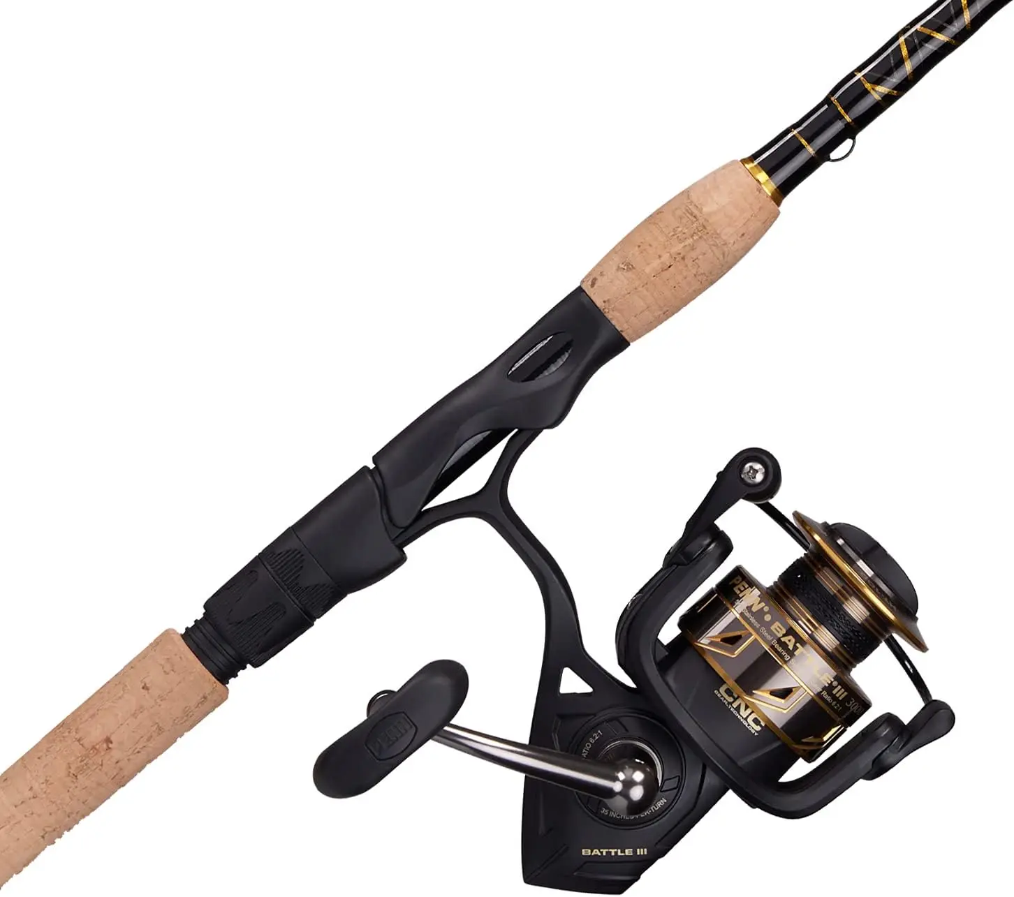 

Battle IV Spinning Reel and Fishing Rod Combo