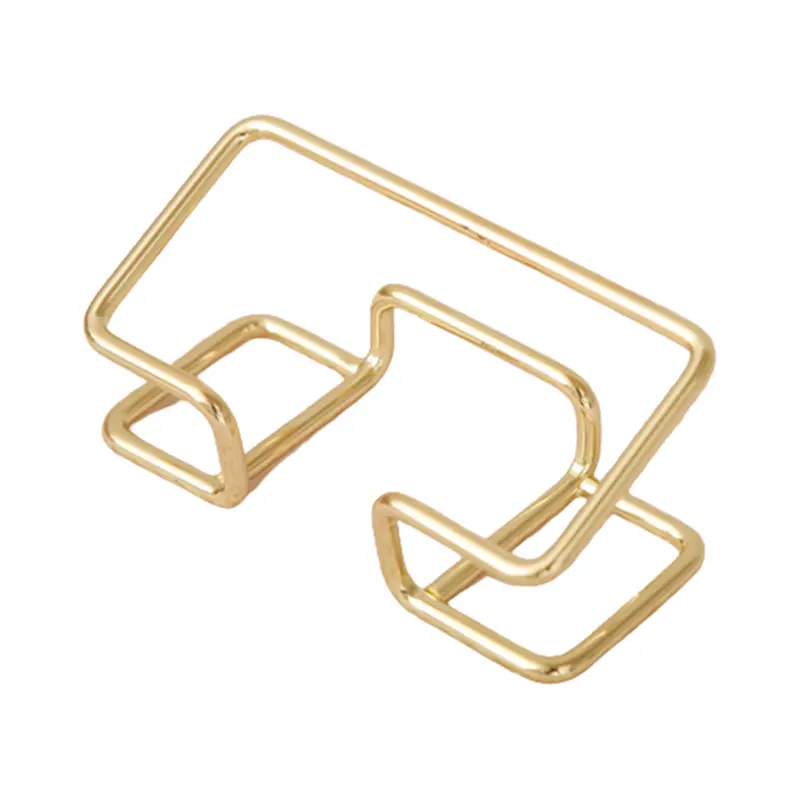 Gold Metal Business Card Holder Desk Bracket Cards Organizer Office Business Cards Display Holders Fashion Desktop Decorative - Image 10