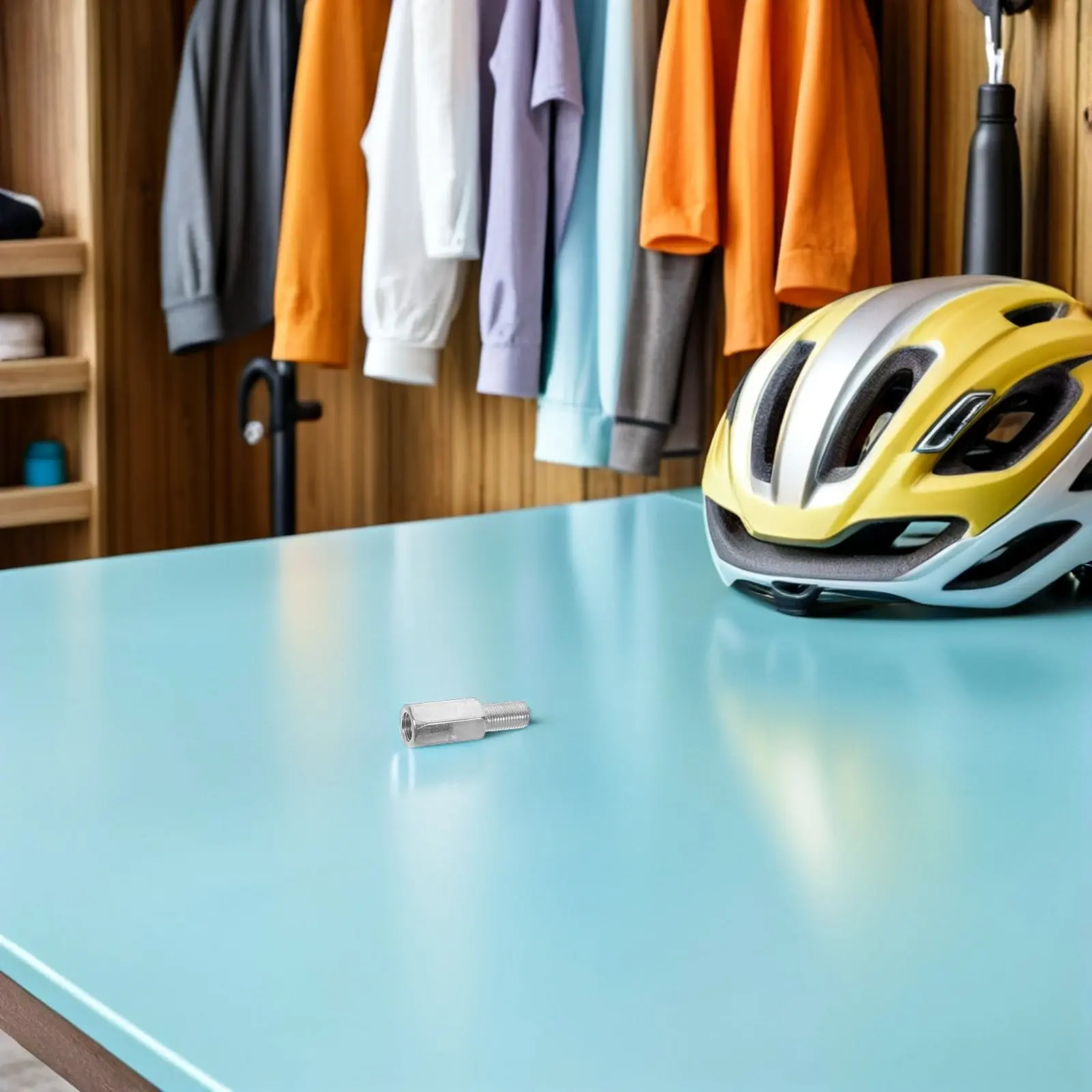 

6Pcs Bike Axle Extenders Bolts Replacement Training Wheel Bolts Bike Stabilizer Bracket Extension Rear Axle