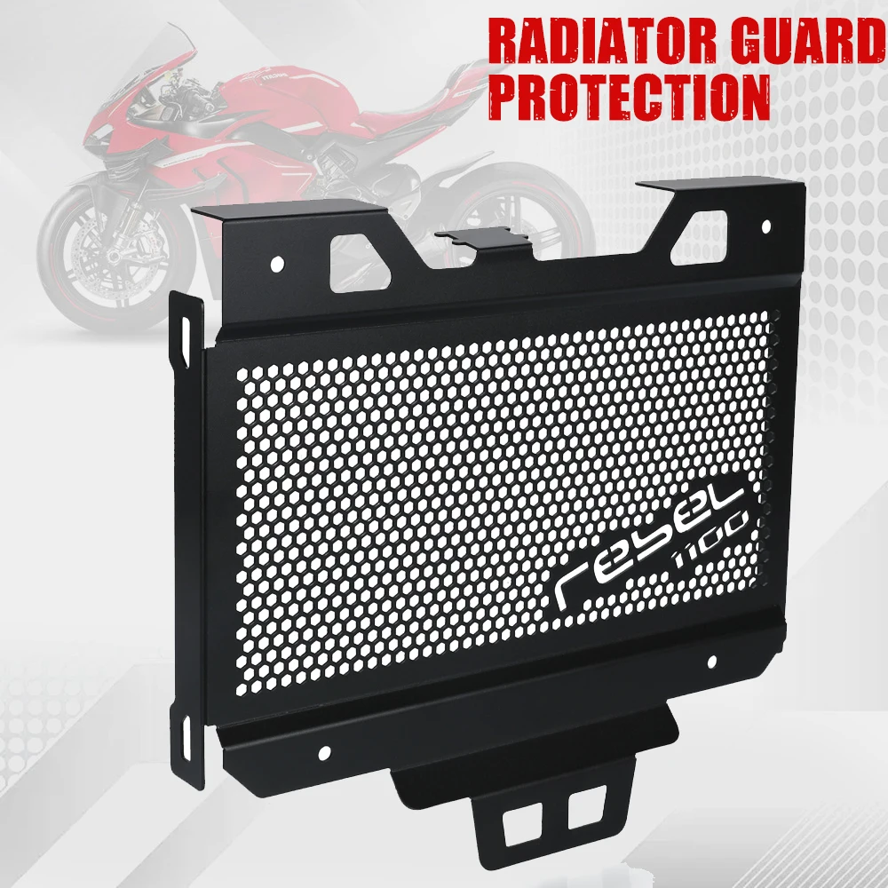 

FOR Honda CMX1100 Rebel DCT CMX 1100 2021 2022 2023 2024 2025 Motorcycle CNC Radiator Grille Guard Cover Oil Cooler Protector